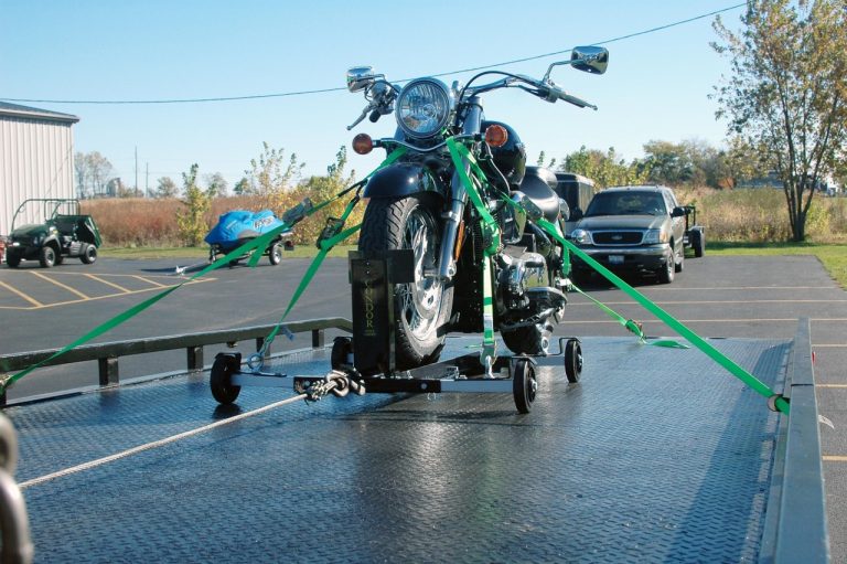 Motorcycle towing service in Charlottes