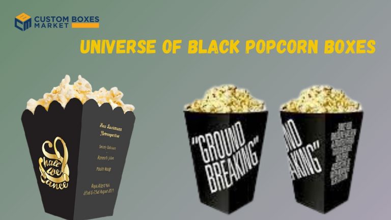 Cardboard Popcorn Boxes: Delectable Treat For Movie Nights