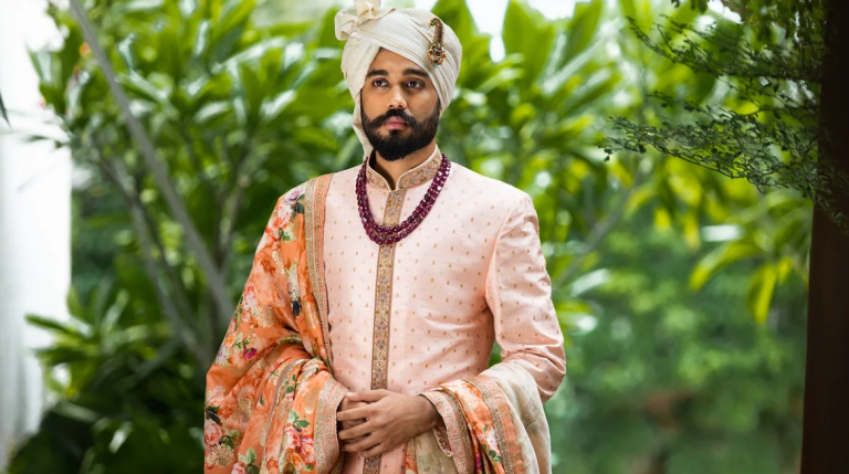 wedding outfit for groom in hyderabad