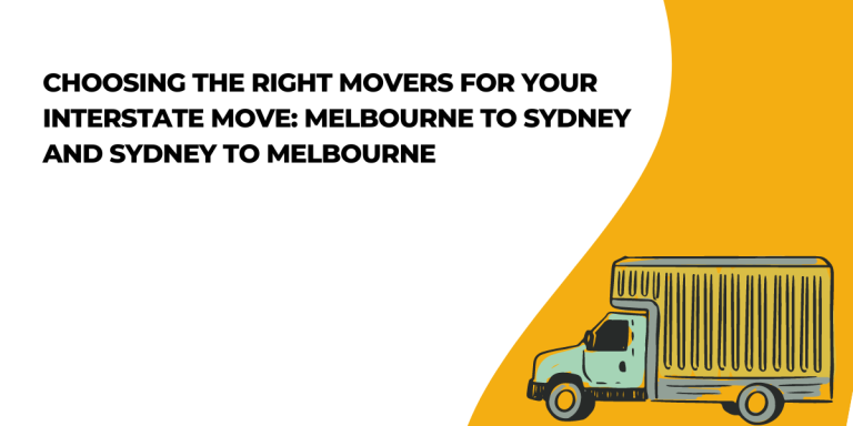 Melbourne to Sydney movers