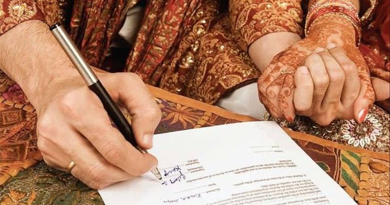 Marriage certificate in Delhi