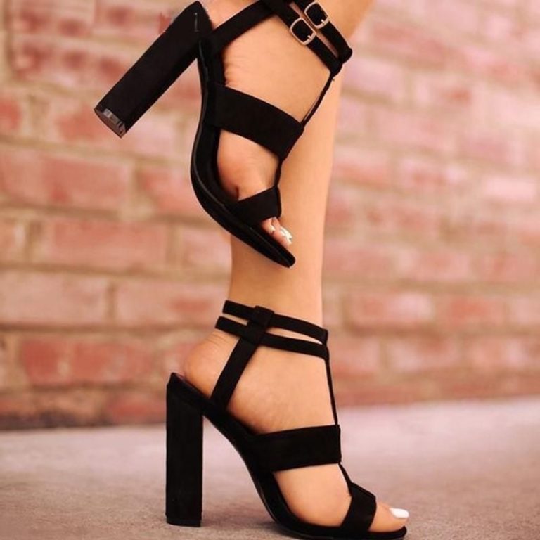 Strapped Heels