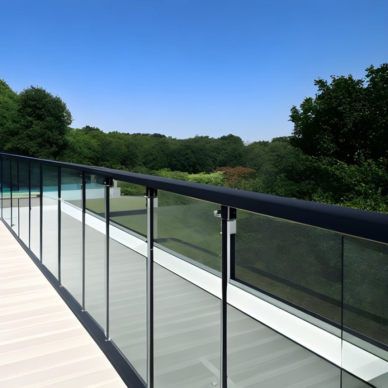 Modern Balcony Glass Railings