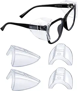 safety glasses with side shields